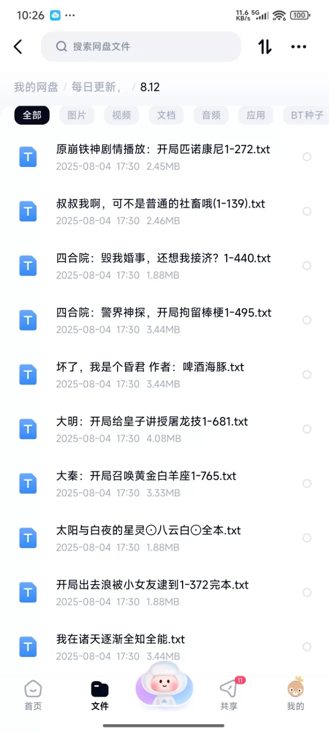 合集 飞卢刺猬猫菠萝包起点次元姬等网站小说合集8.12分享【+70m】