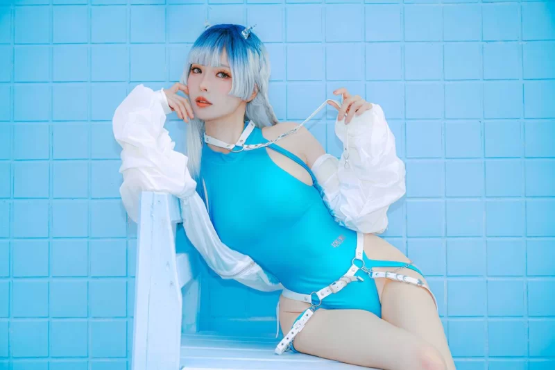 Cosplay ElyEE子 - 2025年06月订阅 June Set C Glassyhorn Devil【34P3V+94M】