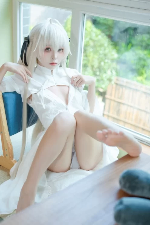 国产coser 矢量鱼 - 春日野穹睡衣 55P-757M【55P+757M】