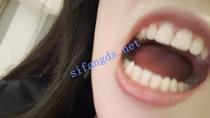福利姬 ஐ恋物癖ஐ抖音网黄 颜值萌妹 口腔特写定制 牙齿干净无暇【6v+514m】