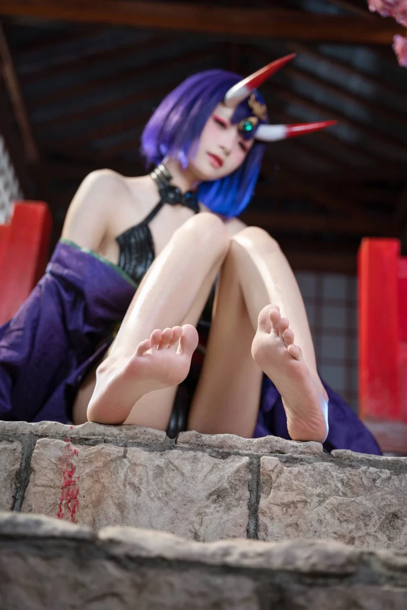 国产coser 九柒喵 - 酒吞童子 原皮 (FGO)【91P+784M】