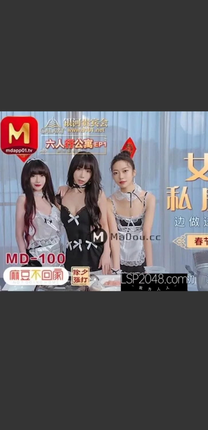国产传媒 沈娜娜/夏晴子/苏清歌麻豆传媒映画MD-100新春特别限定系列六人行公寓【4V+3.6G】