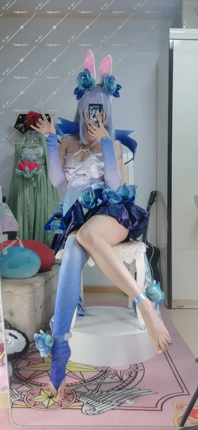 Cosplay 沐沐酱 公孙离花间舞cos【nonv+200】