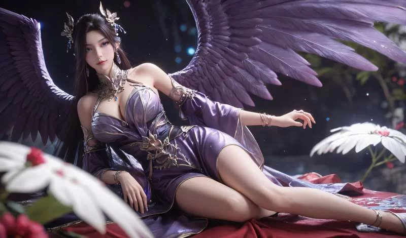 虚拟人 [图包]墨迹国漫女神长生界-燕倾城297p（4k荤素）【297p+785M】