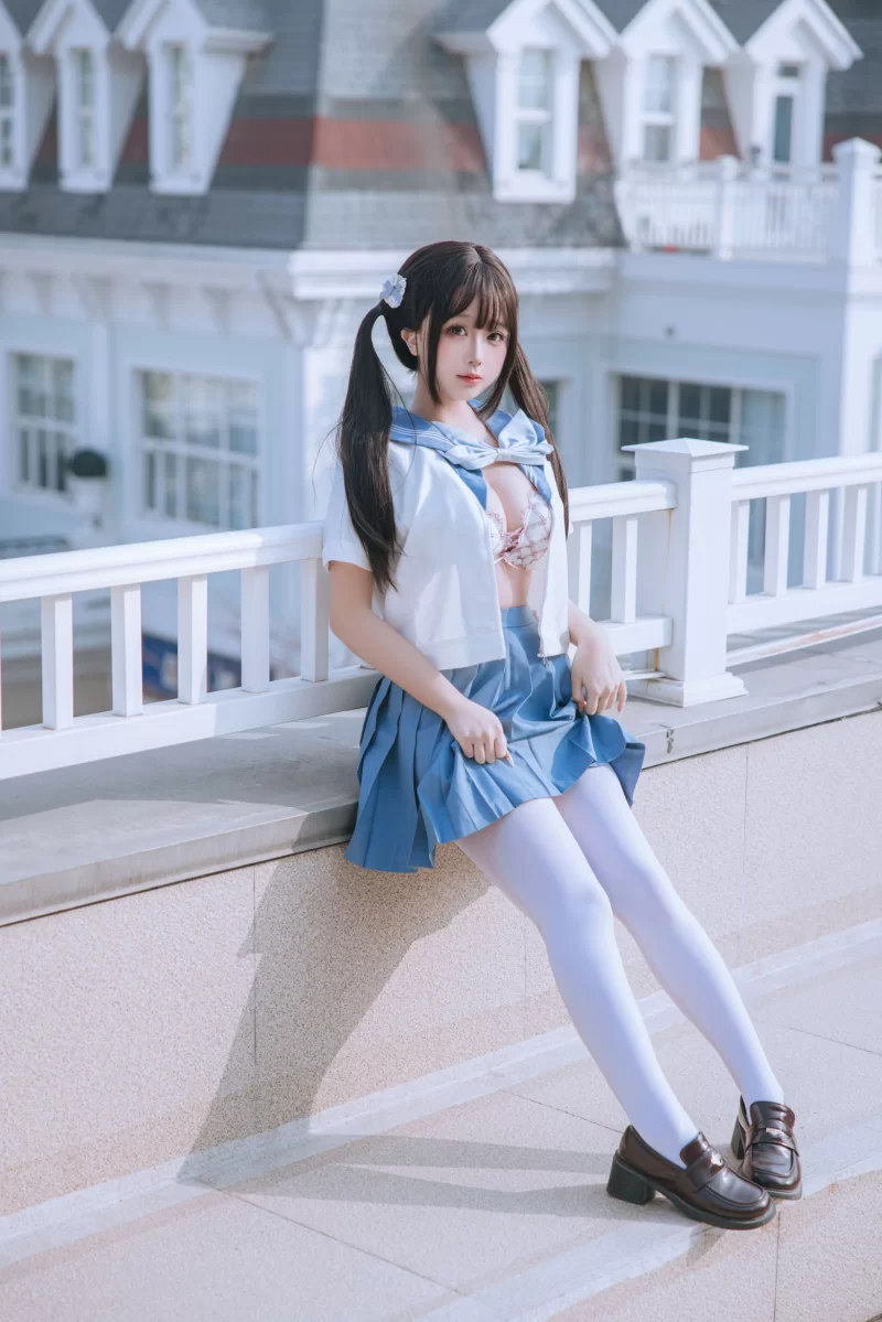 Cosplay 日奈娇 Vol.136 JK学妹 [201P11V-1.66GB][百度网盘]【201P11V+1.66G】