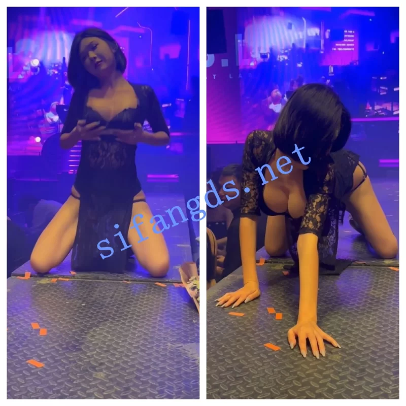 热舞 [网红女DJ现场大尺度热舞]真空乳沟 后摇 跪摇 性感死了【39v+5g】