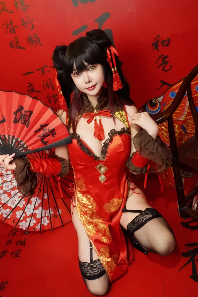 国产coser 亚马逊鲶鱼 - 时崎狂三 旗袍【25P1V+547M】