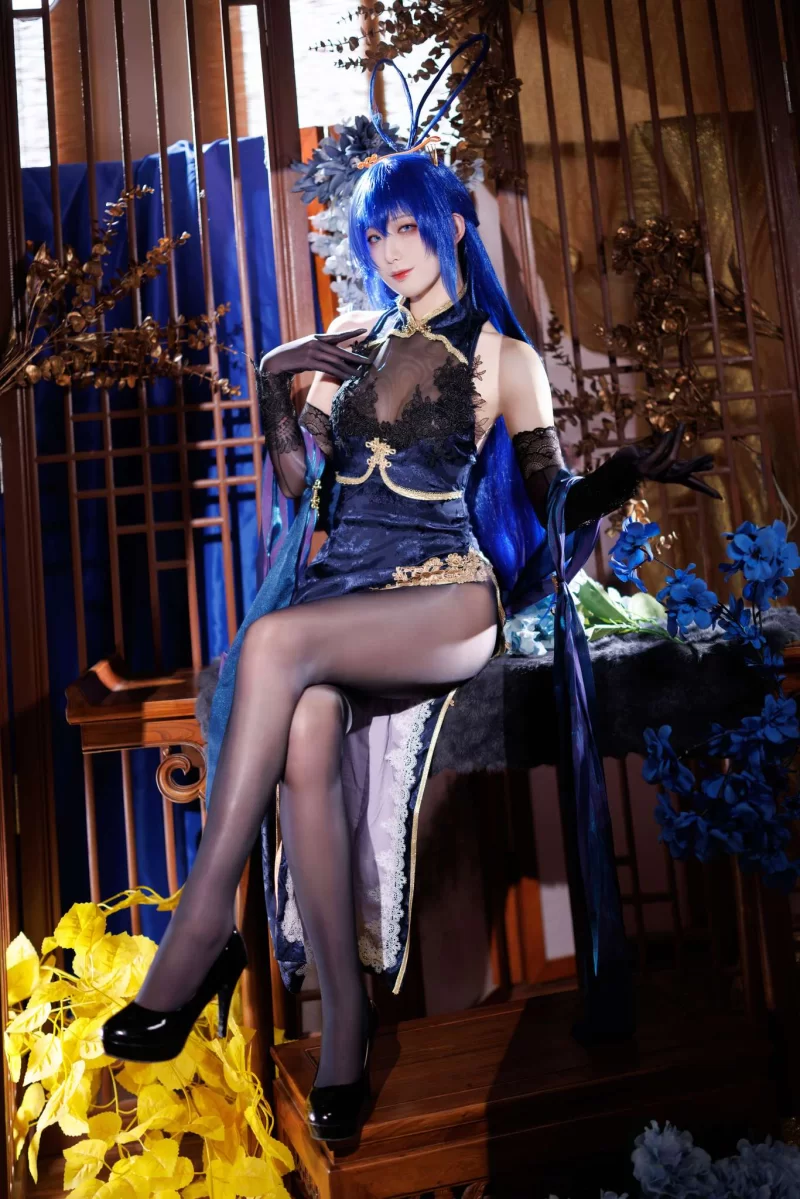 Cosplay 封疆疆v Vol.063 花园旗袍新泽西旗袍[43P-627M][百度网盘]【43P+627M】