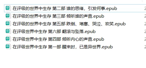 其他 [epub]在评级世界中生存【+13m】