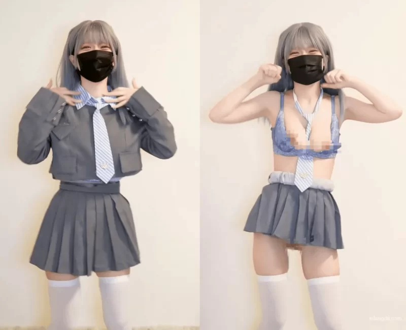 Cosplay 抖音风cos裸舞对比舞打包【50v+329m】