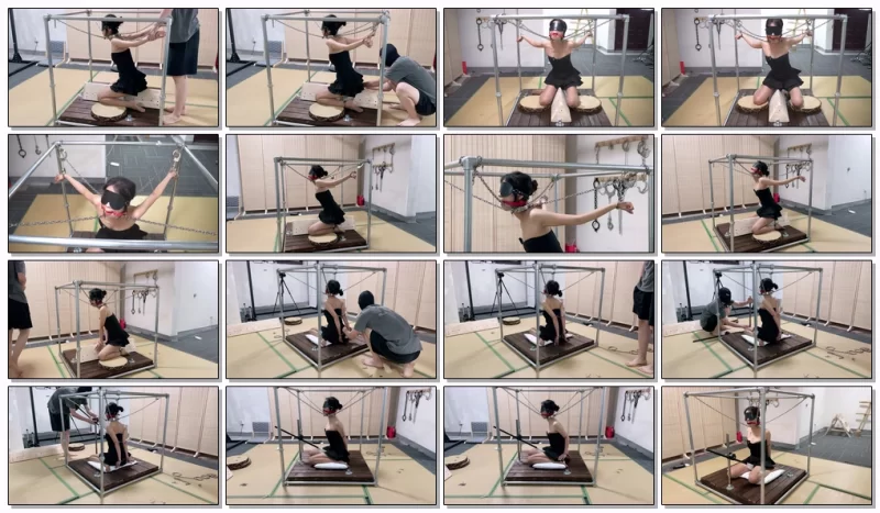 SM [小鹿工作室]强制固定.震动抽查强高,紧缚捆绑分腿炮机【31v+78.05】