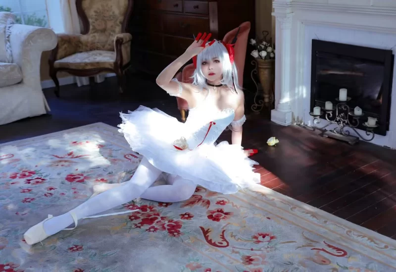 国产coser 苏嫣嫣阿姨 - 新作 - 明日方舟 w芭蕾【30P+262M】
