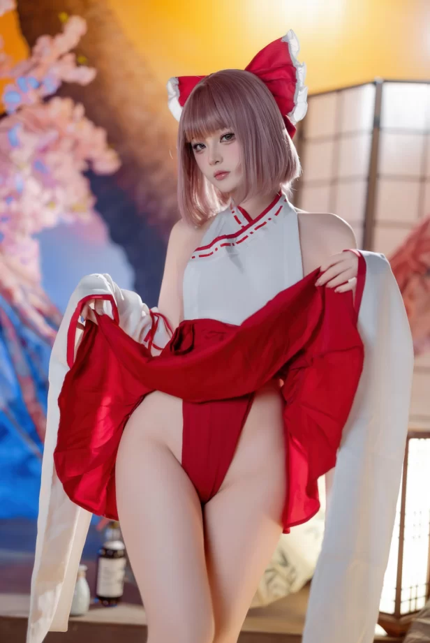 Cosplay 屿鱼_兼职巫女 [66P]【66P+750m】