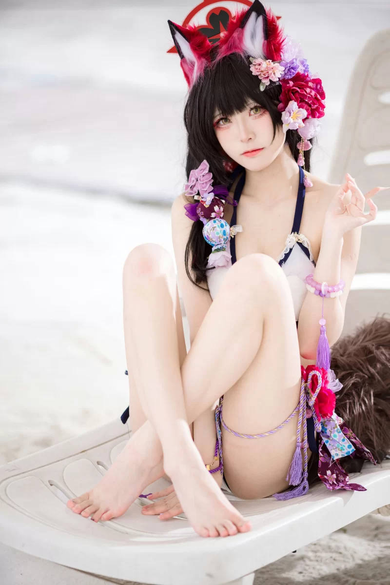 国产模特 九柒喵 NO.028 狐坂若藻水着 [23P-166MB]【23P+166MB】