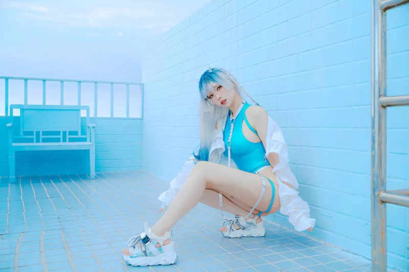 Cosplay ElyEE子 - 2025年06月订阅 June Set C Glassyhorn Devil【34P3V+94M】