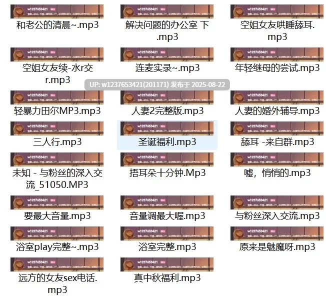 ASMR Ayo夏哟哟中文音声合集[874.47MB]【1+874m】