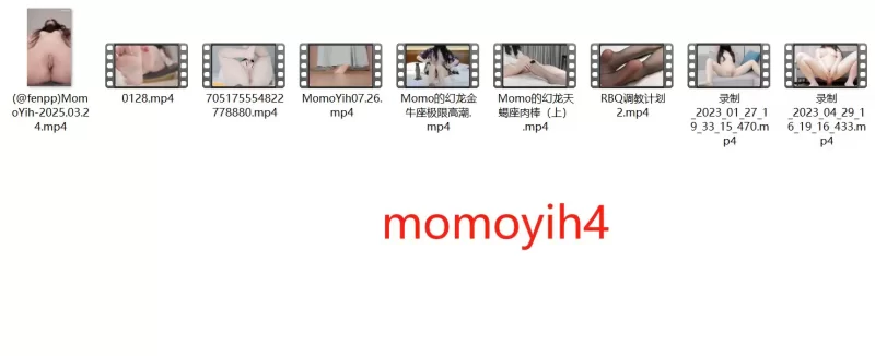 自拍 超绝国产白虎妹子momoyih大合集【81v+41.4g】
