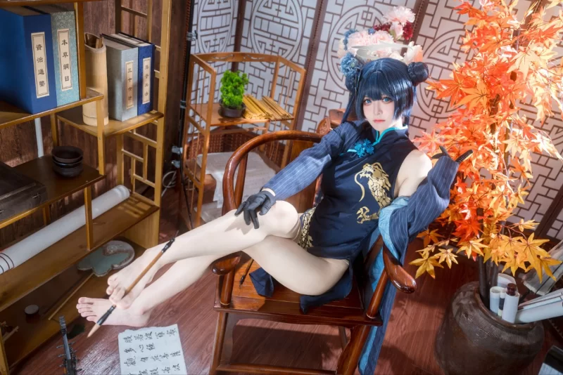 国产coser 九柒喵  碧蓝档案 妃咲 [28P 137.03 MB]【28P+137M】