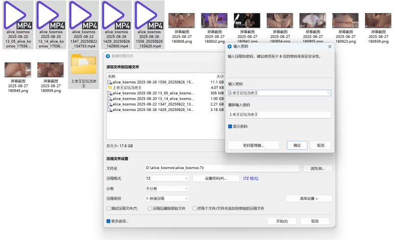 欧美主播 CB alice_kosmos 直播录像【5+17.8G】