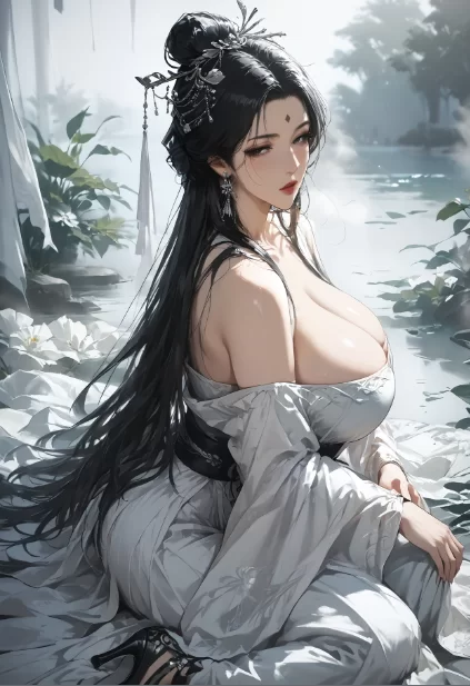 动漫 [国风/图包]仙子与浴室【108P+55M】