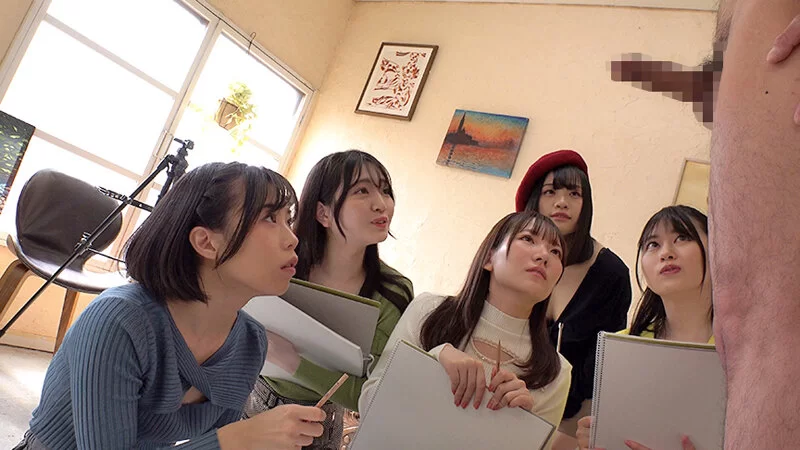3p/多p 去美女多多的素描工作室打工，没想到最后成了裸体模特！【1V+5.58G】