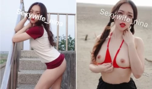 自拍 极品性感反差尤物『Sexywife_nina』人前露出，风骚气质高挑【合集+3.4G】