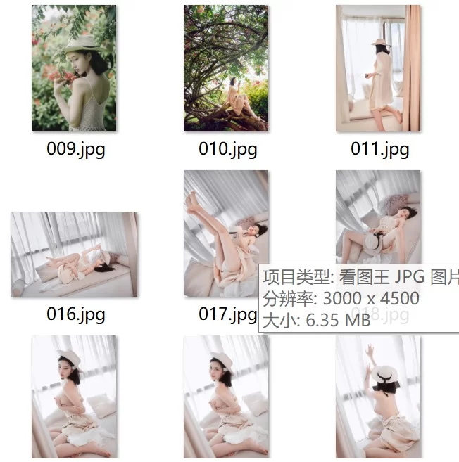 国产模特 年年Nnian 小图集 7个风格部分 241P+3V【1+1.45G】