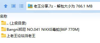 福利姬 Bangni邦尼 NO.041 NIKKE毒蛇【86P+770M】