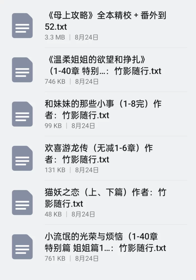 合集 竹影随行合集【+4M】