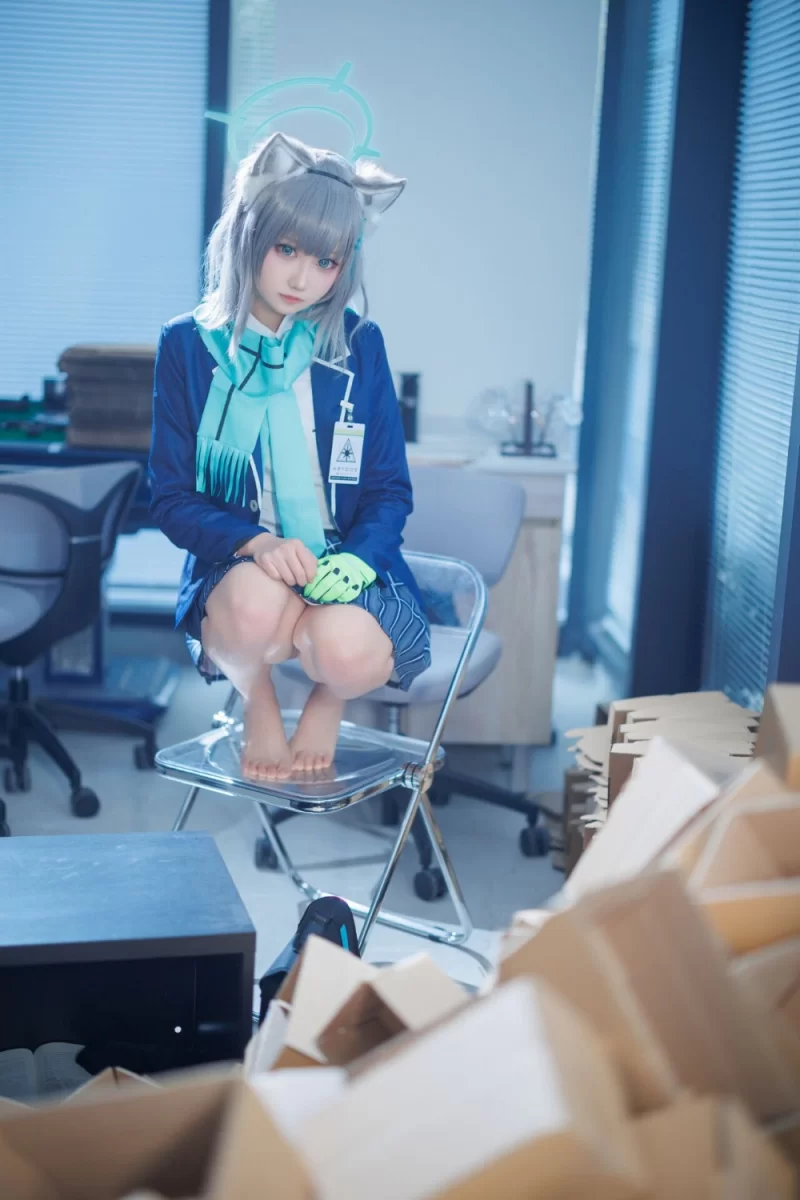 国产coser lunananya  砂狼白子 [16P 131.28 MB]【16P+131M】