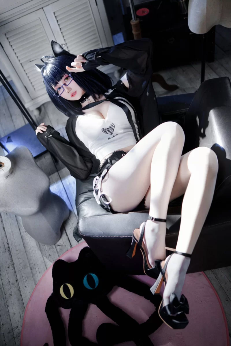 国产coser 焖焖碳 - 黑茶子【22P+286M】