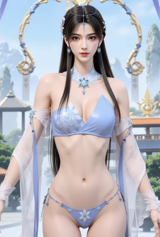 唯美 [AI绘画]夏倾月_逆天邪神【158p+1.1g】