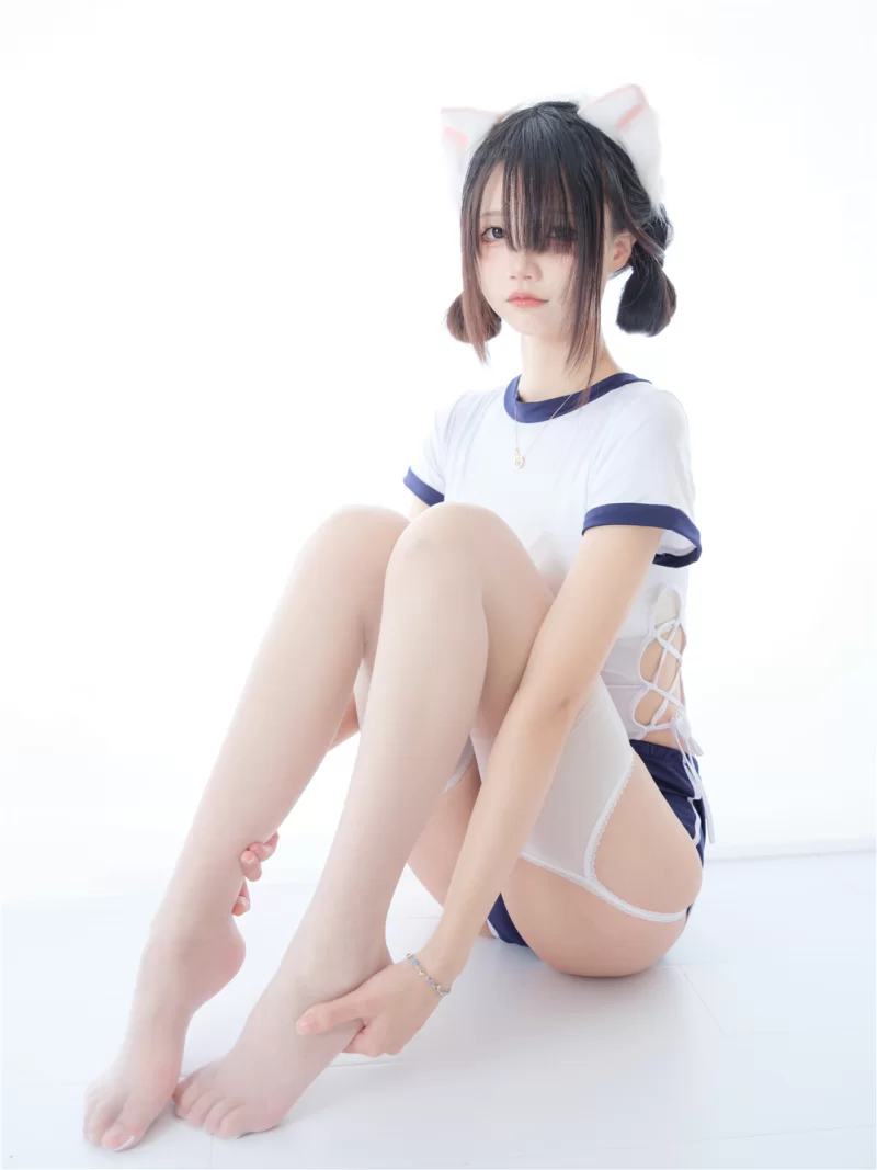 唯美写真 五更百鬼 - 舰长 体操服 猫耳【25P+152M】