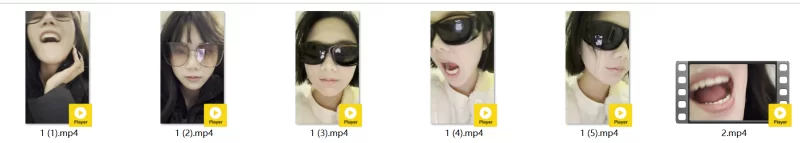 福利姬 ஐ恋物癖ஐ抖音网黄 颜值萌妹 口腔特写定制 牙齿干净无暇【6v+514m】