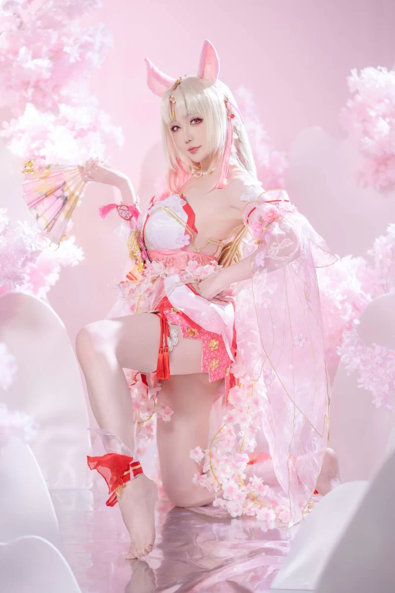 Cosplay 星之迟迟 Vol.223 永劫无间樱云天女[42P-268MB][百度网盘]【42P+268M】