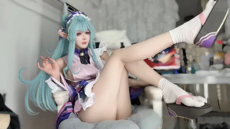 国产coser 九言 - 生日限定 梦见月瑞希【30P6V+615M】