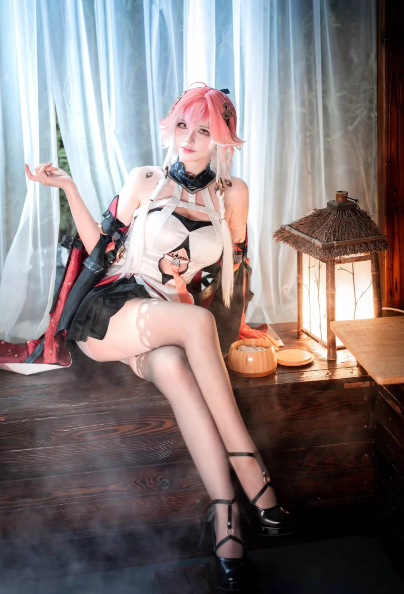 国产coser 49寫真 & Cosplay 前羽rr - 今汐长离【p46+30m】