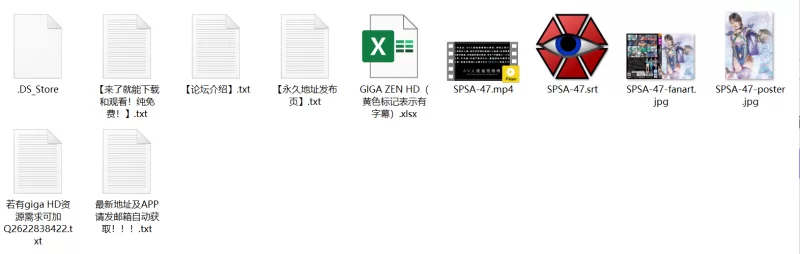 中文字幕 SPSA-47 giga原档高清1080P+6000kbps带外挂字幕版【1V+5.64G】