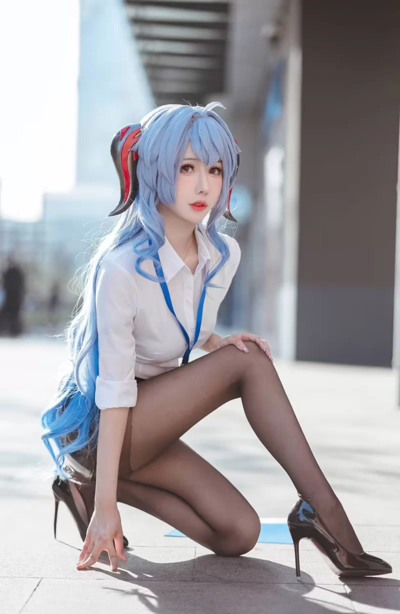 国产coser 仙女月 - 原神 甘雨【34P+240M】