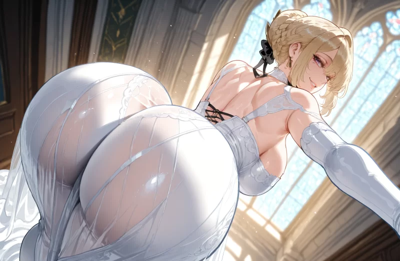 动漫 [AI图][Miyu]白色黄毛 Evelyn Chevalier Eternal Vow (Patreon)【258P+479MB】