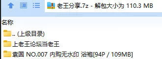 福利姬 袁圆 NO.007 内购无水印 浴袍【94P+109MB】