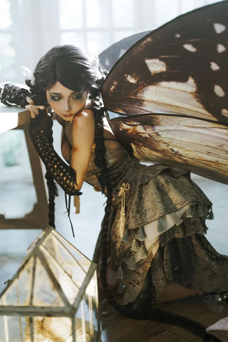 Cosplay 蠢沫沫 Vol.338 枯叶蝶[87P-1.16G][百度网盘]【87P+1.16G】