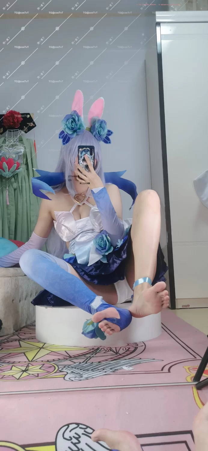 Cosplay 沐沐酱 公孙离花间舞cos【nonv+200】