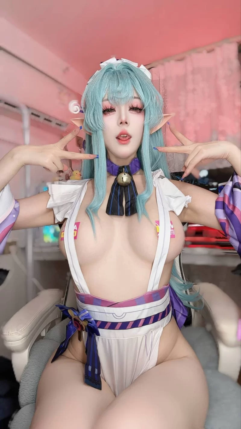 国产coser 九言 - 生日限定 梦见月瑞希【30P6V+615M】