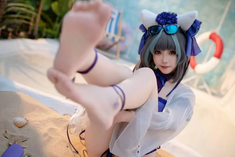 国产coser Bangni邦尼新作 - 泳装柴郡 [86P 832MB]【86P+832M】