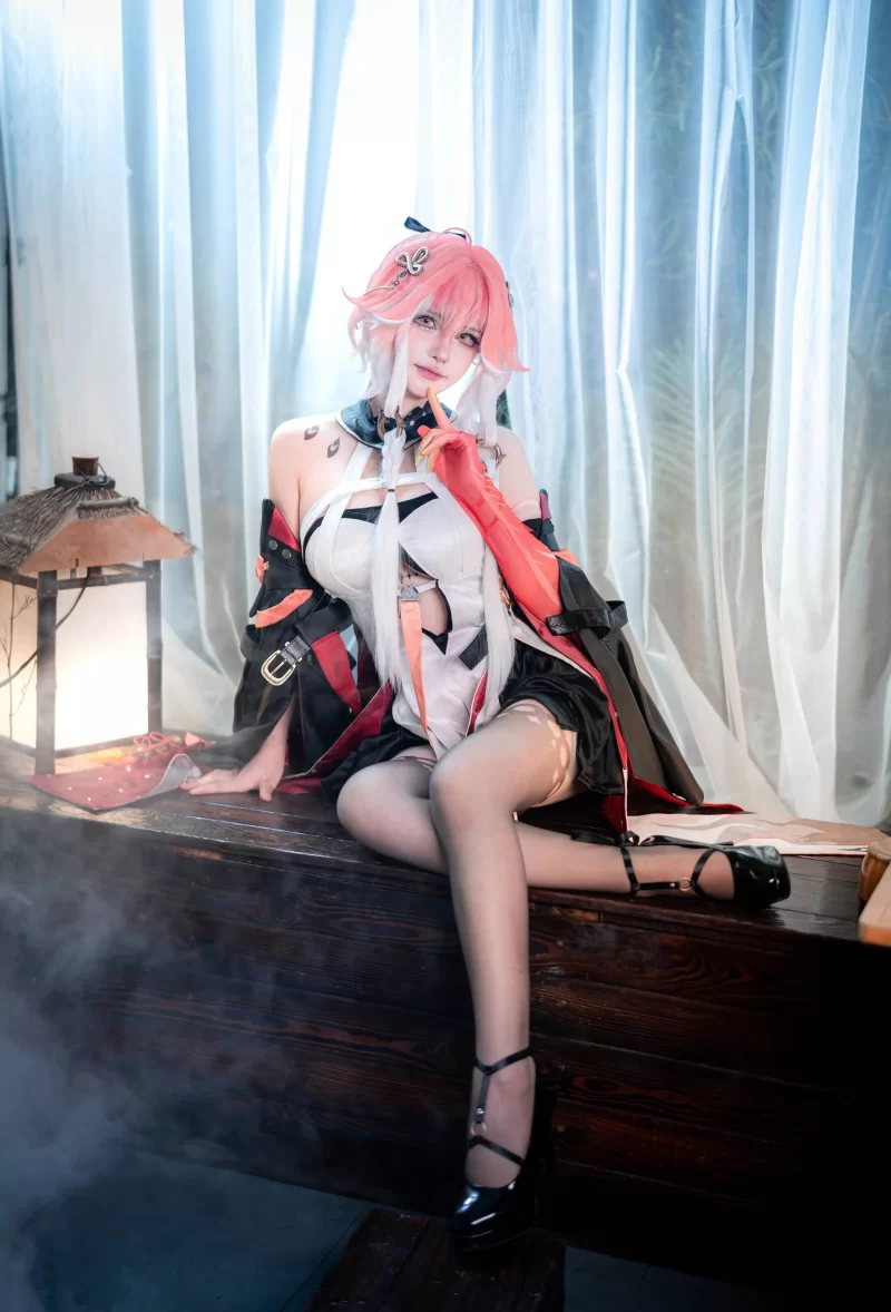 国产coser 49寫真 & Cosplay 前羽rr - 今汐长离【p46+30m】