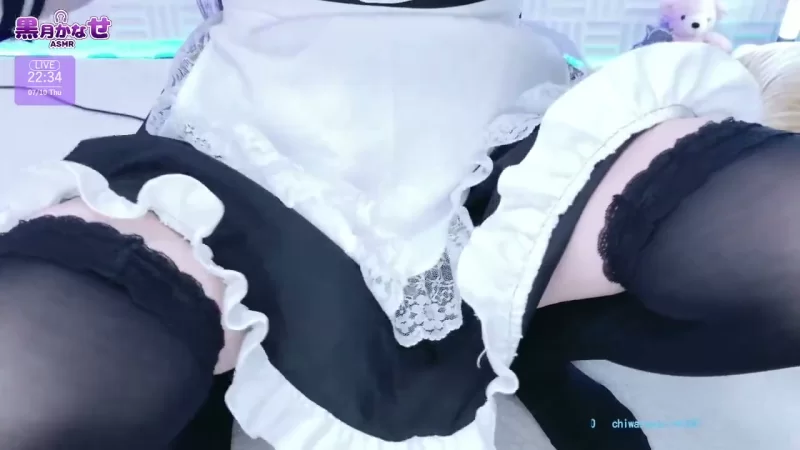 ASMR 2-黑月かなせ - 2025年7月10日 Niconico 女仆姐姐角色扮演 ASMR【1V+600M】