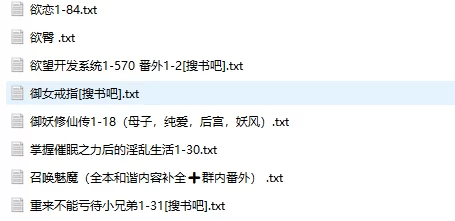 合集 各类小说合集【+223M】