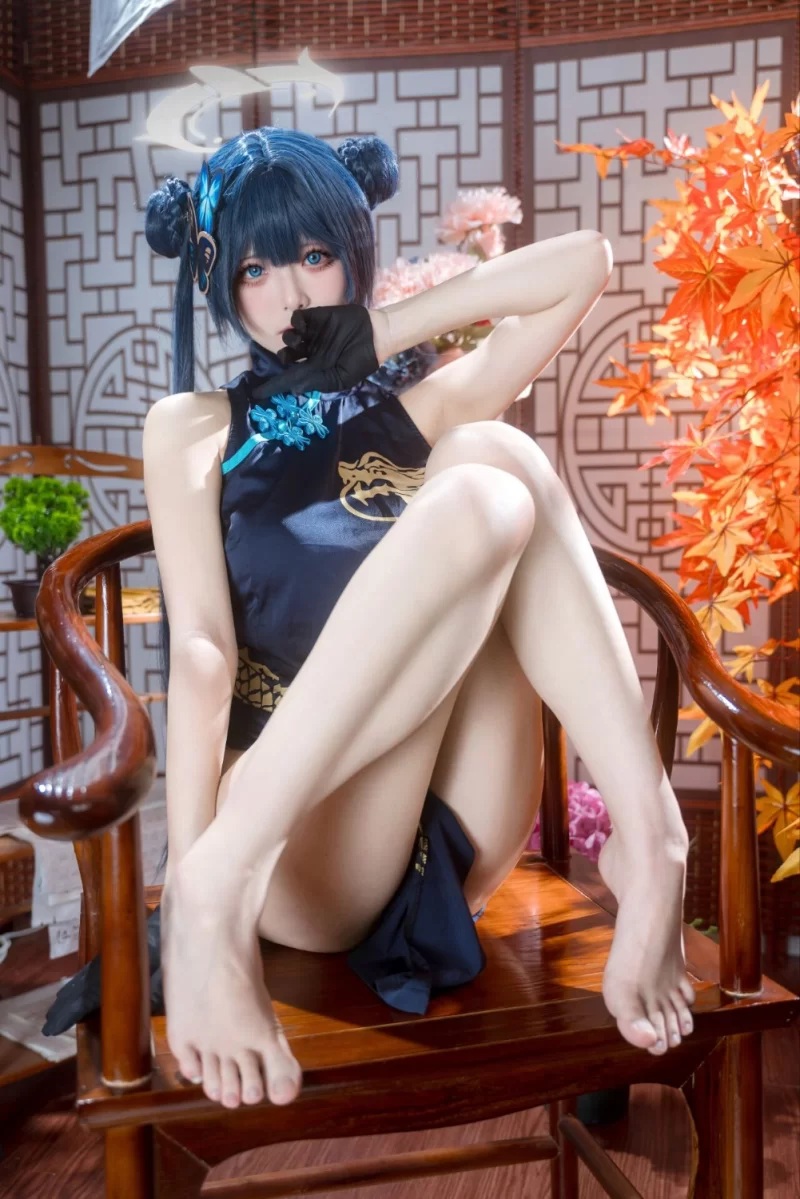 国产coser 九柒喵  碧蓝档案 妃咲 [28P 137.03 MB]【28P+137M】