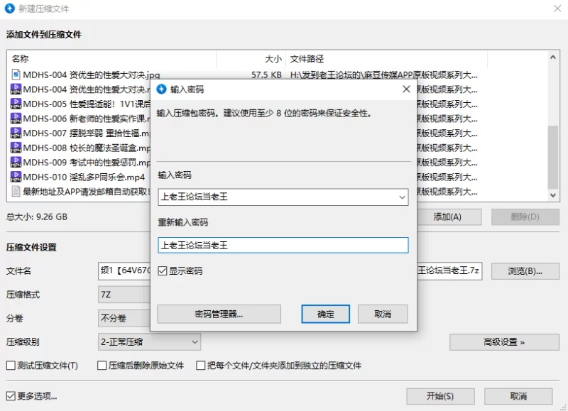 合集 麻豆传媒APP原版视频系列大合集-视频一MDHS系列合集【10V+9.2G】